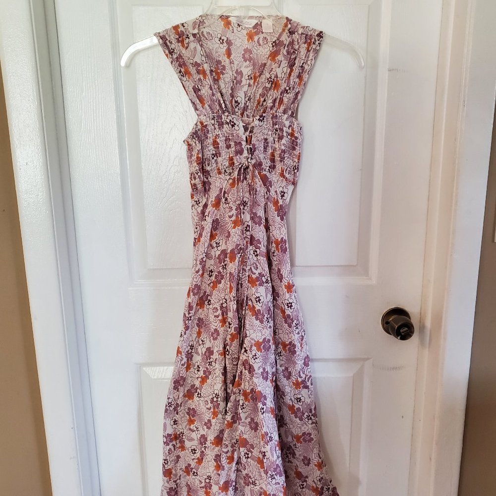 Floral print dress